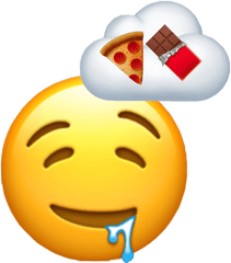 Emoji Drool Droolemoji Food Foodemoji - Emoji Food Png