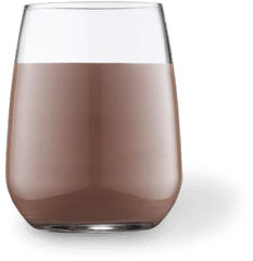 Chocolate Milk - Chocolate Milk In Glass Png