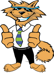 Cool Cat Thumbs Up - Cool Cat Cartoon Character Png