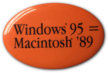 Win 95 Mac 89 Button - Ten Days In A Madhouse Png