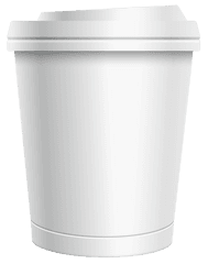 Coffee Cup Plastic Transparent Png - Plastic Coffee Cup Png