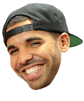 Drake Face Clipart - Free PNG