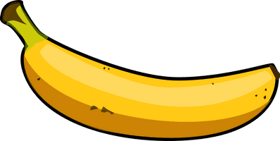 Banana Fruit Cartoon - Free PNG