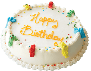 Birthday Cake Ice Cream Near Me - Transparent Round Cake Png