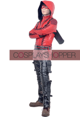 Arrow 3 Red Roy Harper Arsenal Cosplay Costume - Girl Png