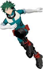 Download Midoriya Deku Gamma Suit - Gamma Deku Hero Suit Png