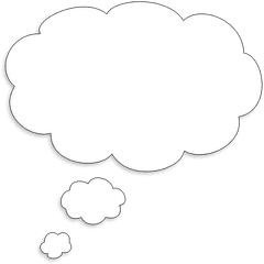 Download Thought Bubble Free Png Transparent Image And Clipart - Thought Cloud