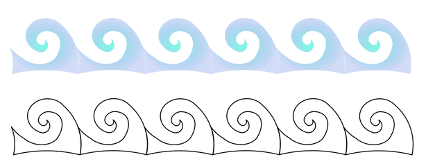 Air Waves Clipart Clipartcow 2 - Waves Clip Art Png