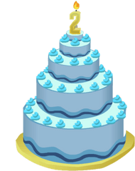 Aj Birthday Cakes Animal Jam Item Worth Wiki Fandom - 2nd Birthday Cake Png