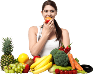 Png Eating Food Transparent - Eating Fruit Png