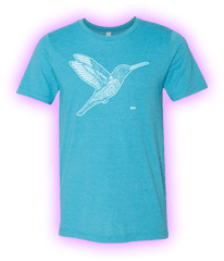 Zen Hummingbird Unisex Shirt U2014 Dan Bingham Art Png