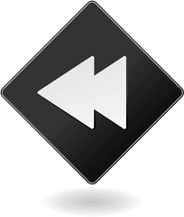 Arrow Back Forward Logo Tape Icon - Traffic Sign Png