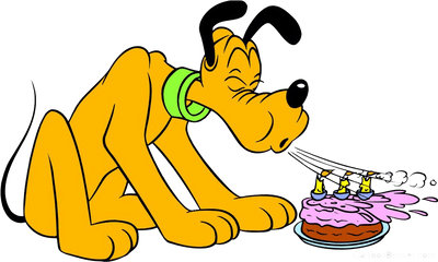 Pluto Png Transparent - Happy Birthday Disney Pluto