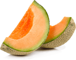 Cantaloupe Slice Free Clipart HD - Free PNG