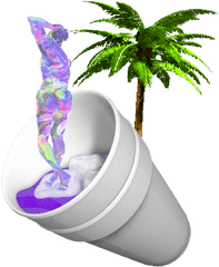 Purple Drank Codeine Sprite - Purple Drank Copo De Lean Png