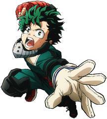 Izuku Midoriya Two Heroes - My Hero Academia Png