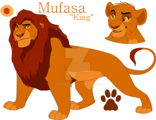 Clipart Tlk - Lion King Mufasa Fanart Png