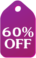 Purple Discount Tag PNG Image High Quality