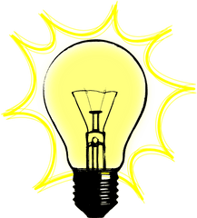 Lightbulb Related Keywords Clip Art - Bulb Clipart Png