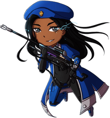 Overwatch Emojis For Discord U0026 Slack - Discord Emoji Overwatch Ana Cute Fanart Png