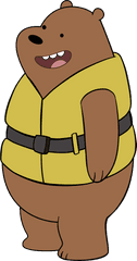 Grizzly Bear We Bare Bears - Grizz We Bare Bears Png