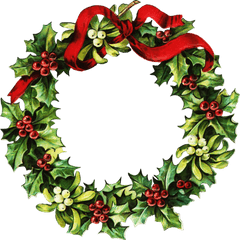 Christmas Wreath Border Kid Hd Photo - Christmas Wreath Clip Art Png