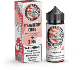 Cloud Express - Strawberry Chug 100ml Box Png