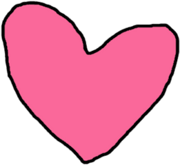 Four Love Hearts - Girly Png