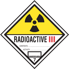 Radioactive Contents Sign Logo - Back To The Future Stickers Png