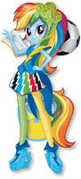 Rainbow Dash Equestria Girls Transparent Background - Free PNG