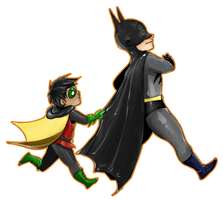 Batman And Robin Transparent - Free PNG