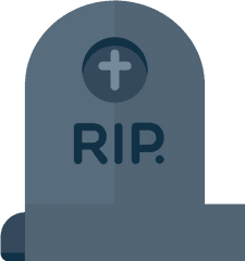 Tombstone Png Icon - Cross