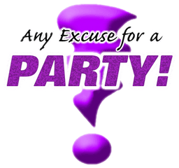 Party Services Any Excuse For A Fairfield Nj - Graphic Design Png