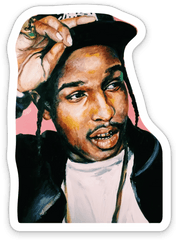 Asap Rocky - Asap Rocky Oil Painting Png