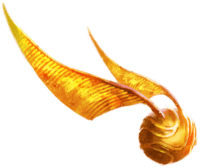 Golden Snitch - Snitch From Harry Potter Png