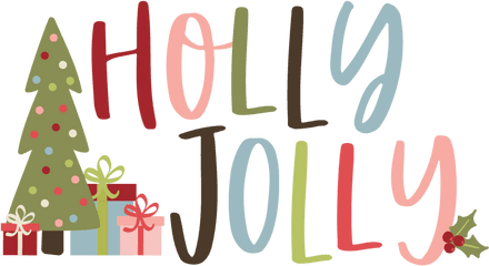 Holly Jolly Embellishment Kit - Christmas Tree Png