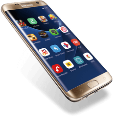 Hand Holding Samsung Transparent Png - Stickpng Samsung Galaxy Edge 10