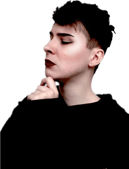 Download Report Abuse - Dan Howell With Makeup Png