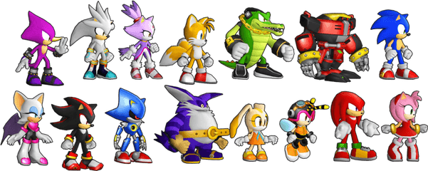 Sonic Runners New Characters Revealed By Supersilver1242 - Sonic Runners Adventure Png