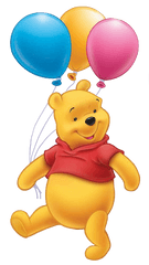 Balloon Clipart Winnie The Pooh - Pooh Bear And Piglet Png