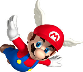 Wing Mario - Super Mario 64 Wing Mario Png