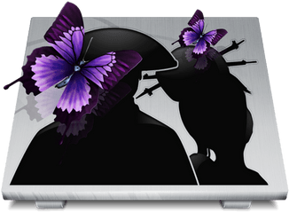 Windows Live Messenger Free Icon Of Kaori Icons - Butterfly Icon Png