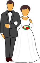 Wife Png 3 Image - Bride And Groom Clipart