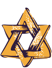 David Star Jewish Symbol Illustration - Transparent Png Jewish Symbol