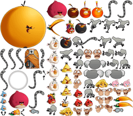 Modding - Angry Birds Rio Sprites Png