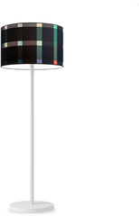 Pixel Glow Balck Floor Lamp - Lampshade Png