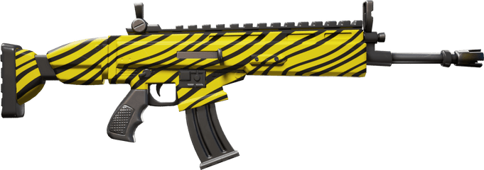 V4 - Yellow Wraps In Fortnite Png