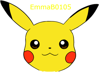 Pikachu Head Png - Pikachu Face Png