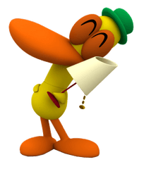 Hd Pato The Duck Png - Pocoyo Pato Png