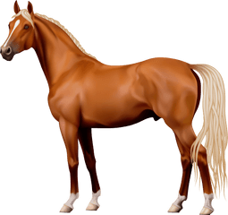 Png Free Brown Horse - Transparent Background Horse Clipart